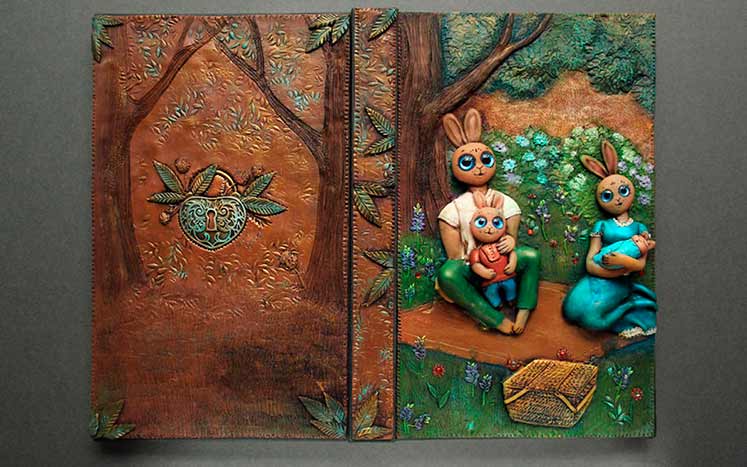 обложка для книги с зайчиками обложка для книги с зайчиками